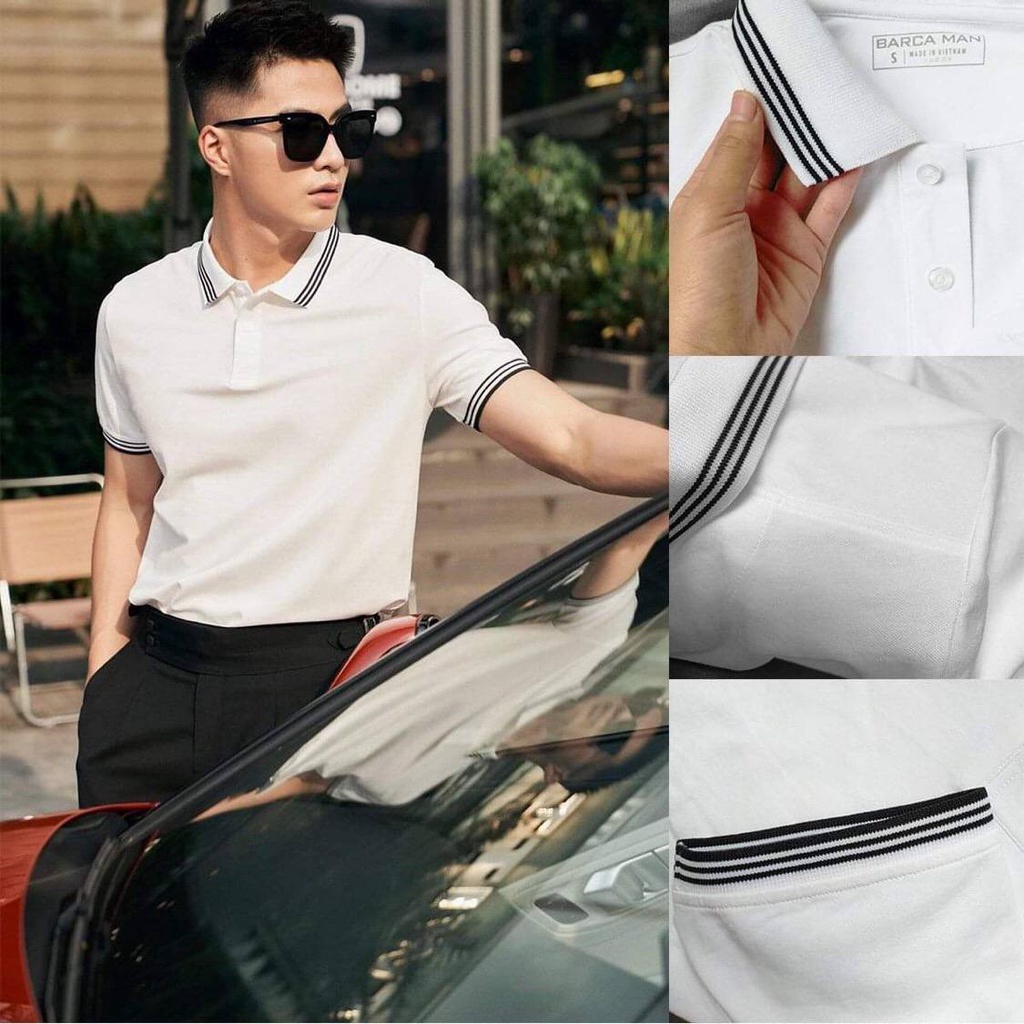 Áo POLO vải cá sấu cao cấp