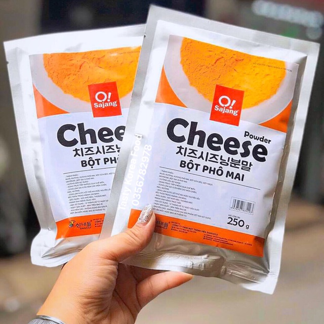 Bột phô mai cheese 250gr/gói