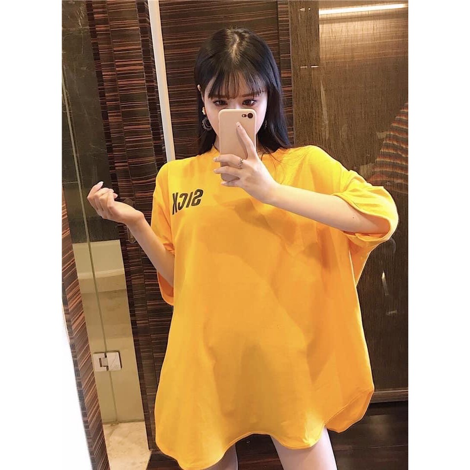 Áo thun thái UNISEX phom dài TAY LỠ giấu quần CHO CẢ NAM&NỮđủ size M-L-XL-XXL(BAO ĐỔI TRẢ MIỄN PHÍ)