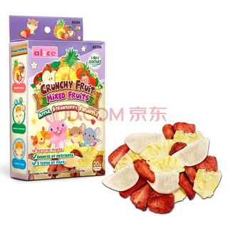 Trái cây mix sấy Alice dành cho hamster, sóc, nhím, thỏ, bọ,...