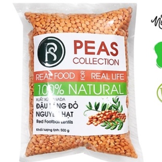 Đậu Lăng Đỏ Hữu Cơ Nhập Khẩu Không Biến Đổi Gen 500g
