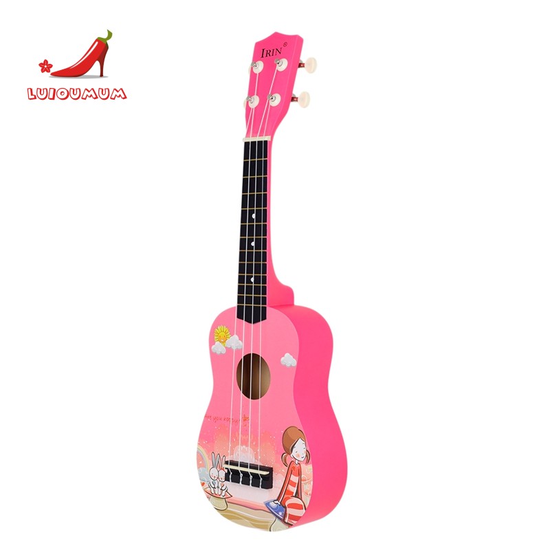 IRIN Đàn Ukulele 4 Dây 21 Inch Màu Hồng