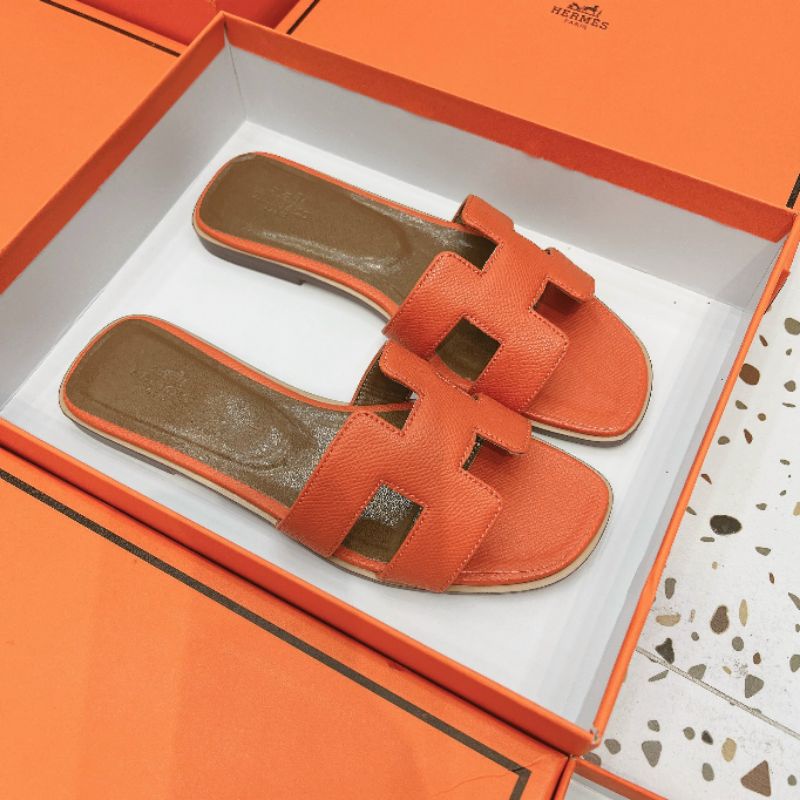 Dép Hm Nữ Da Sần Chuẩn Loại 1 Fullbox Bill Túi Cao Cấp