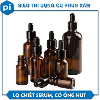 Lọ chiết tê, serum (có ống hút)