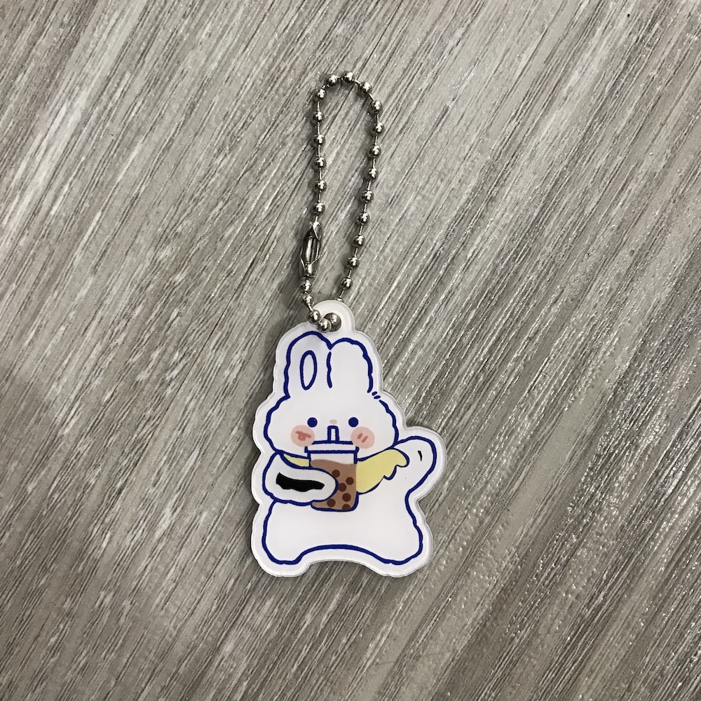 Móc Khoá Nhựa Treo Balo Giá Rẻ 7 Kiểu Dễ Thương