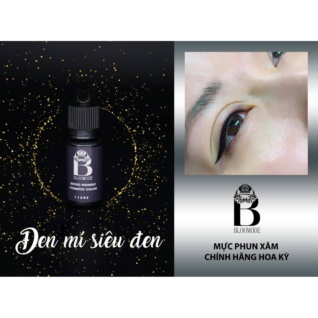 Mực Xăm Siêu Bám Bloomode Nâu Tây