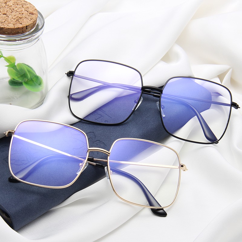 Kính mát gọng vuông chống tia UV400 thời trang cổ điển