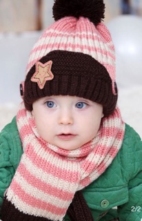 Set khăn kèm mũ cho bé KACAKID