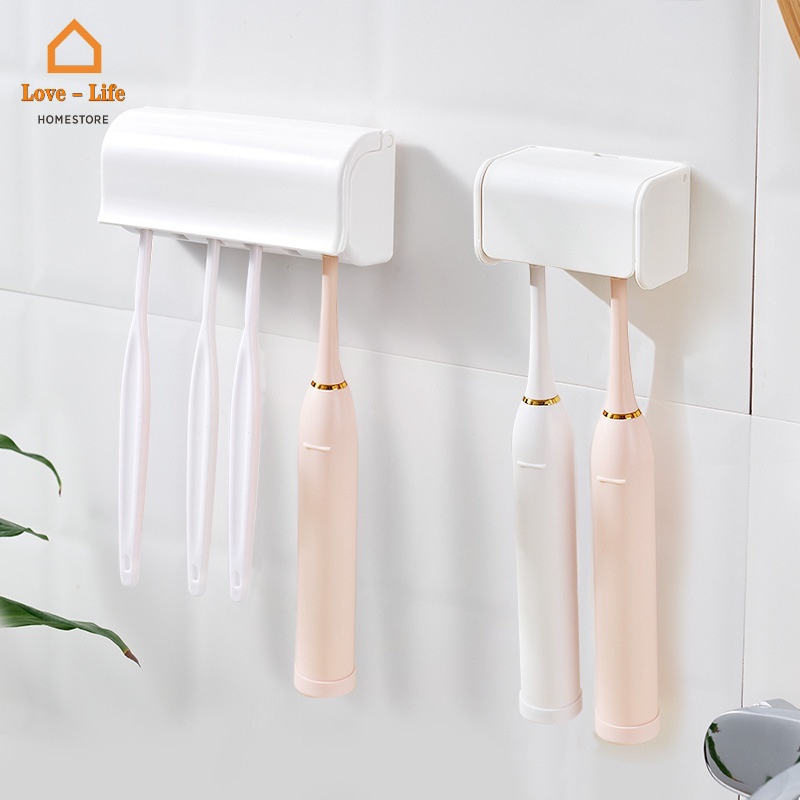 Giá Đỡ Bàn Chải Đánh Răng Gắn Tường Thông Dụng Cho Nhà Tắm