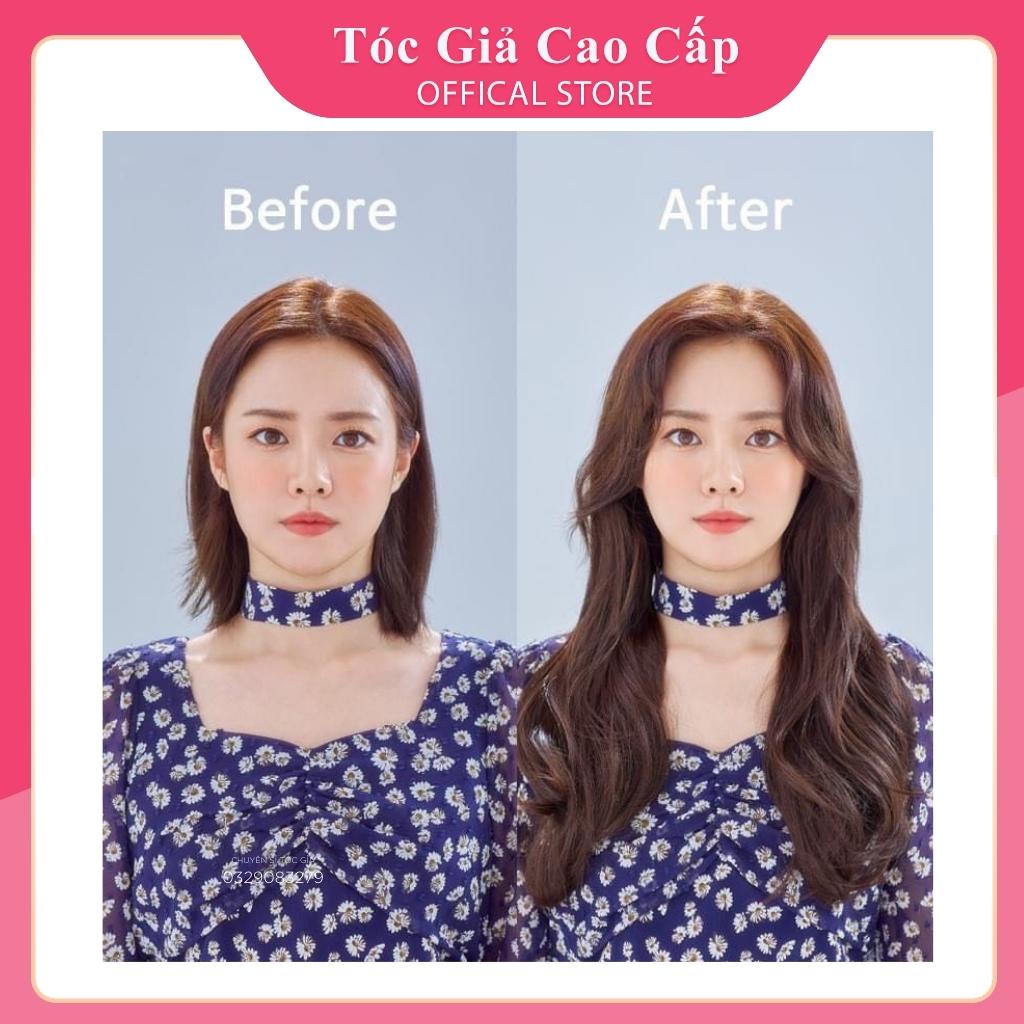 Tóc kẹp nửa đầu chữ U, ku13