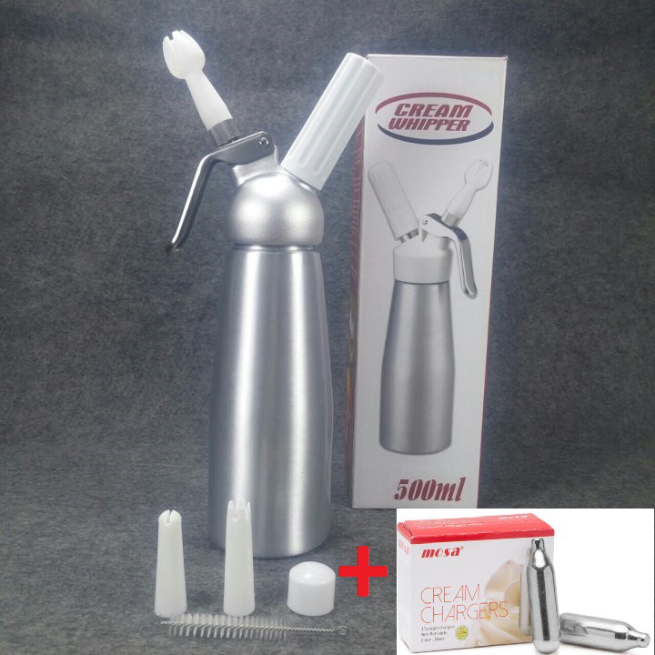 Bình Xịt Kem Tươi Cream Whipper  ( Cổ Thép )