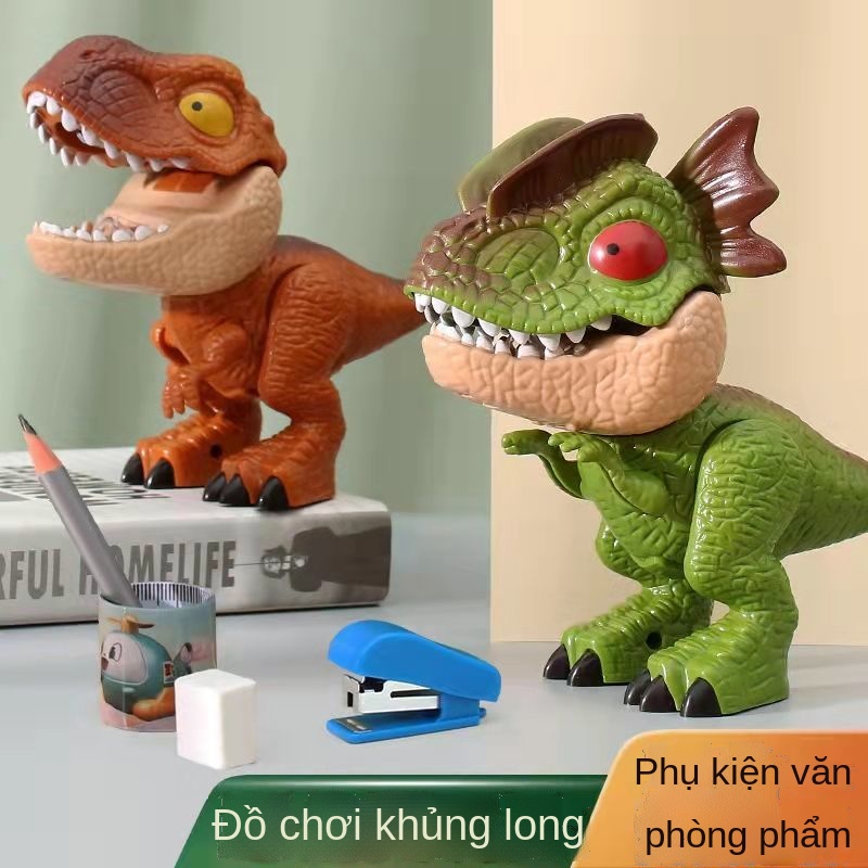 ZMô phỏng khủng long rung đồ chơi trẻ em DIY tháo rời văn phòng phẩm 5 trong 1 Tyrannosaurus Velociraptor hình động vật