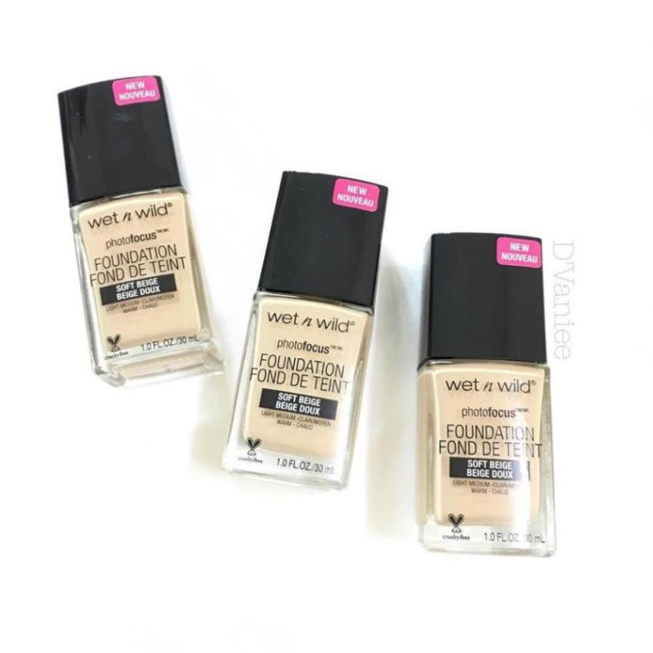 Kem Nền Wet N Wild Photofocus Foundation (30ml)