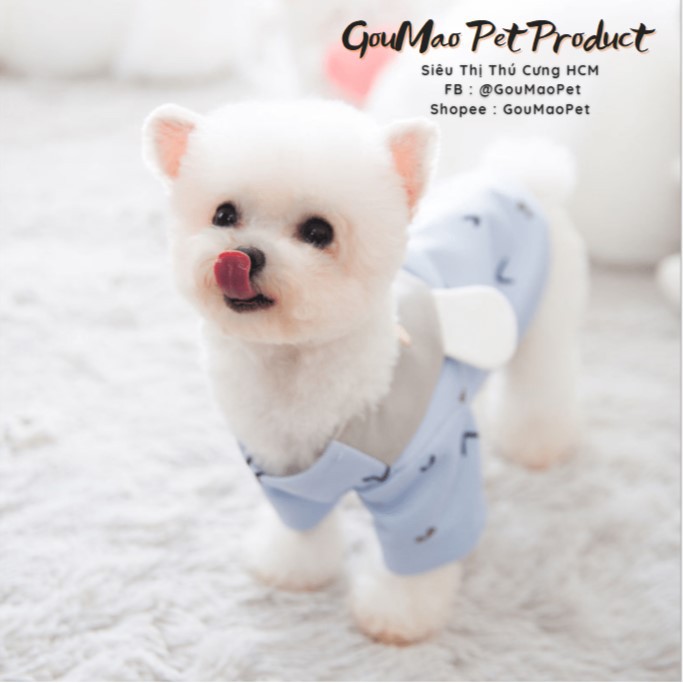 [Mã PET50K giảm Giảm 10% - Tối đa 50K đơn từ 250K]  áo hodie dành cho chó mèo : áo họa tiết kute, hình gấu