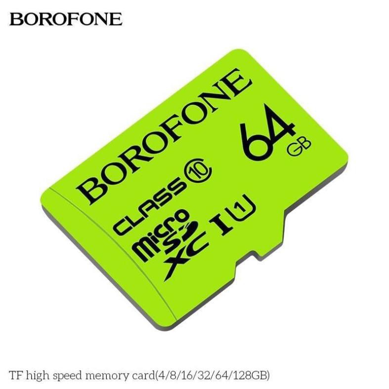 Thẻ Nhớ Micro SDXC Card Borofone Class 10 Chính Hãng - Đầy Đủ Dung lượng (4G/8G/16G/32G/64G)