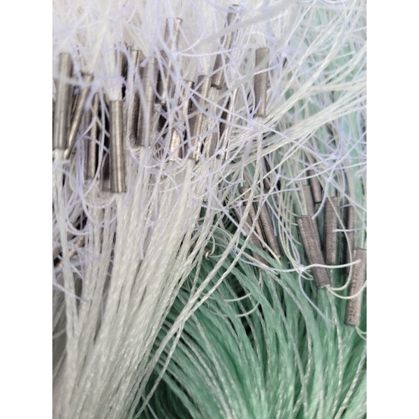 Lưới đánh cá 3 lớp làm bằng sợi dù thái then 6 cao 1,2m dài 35m bắt cá từ 1kg đến 3 kg