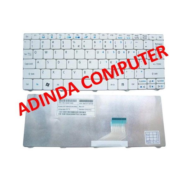 Bàn Phím Laptop Acer Aspire One 521 522 532h 532g Ao532H Ao521 Ao522 Ao533 Aod255 Aod255E