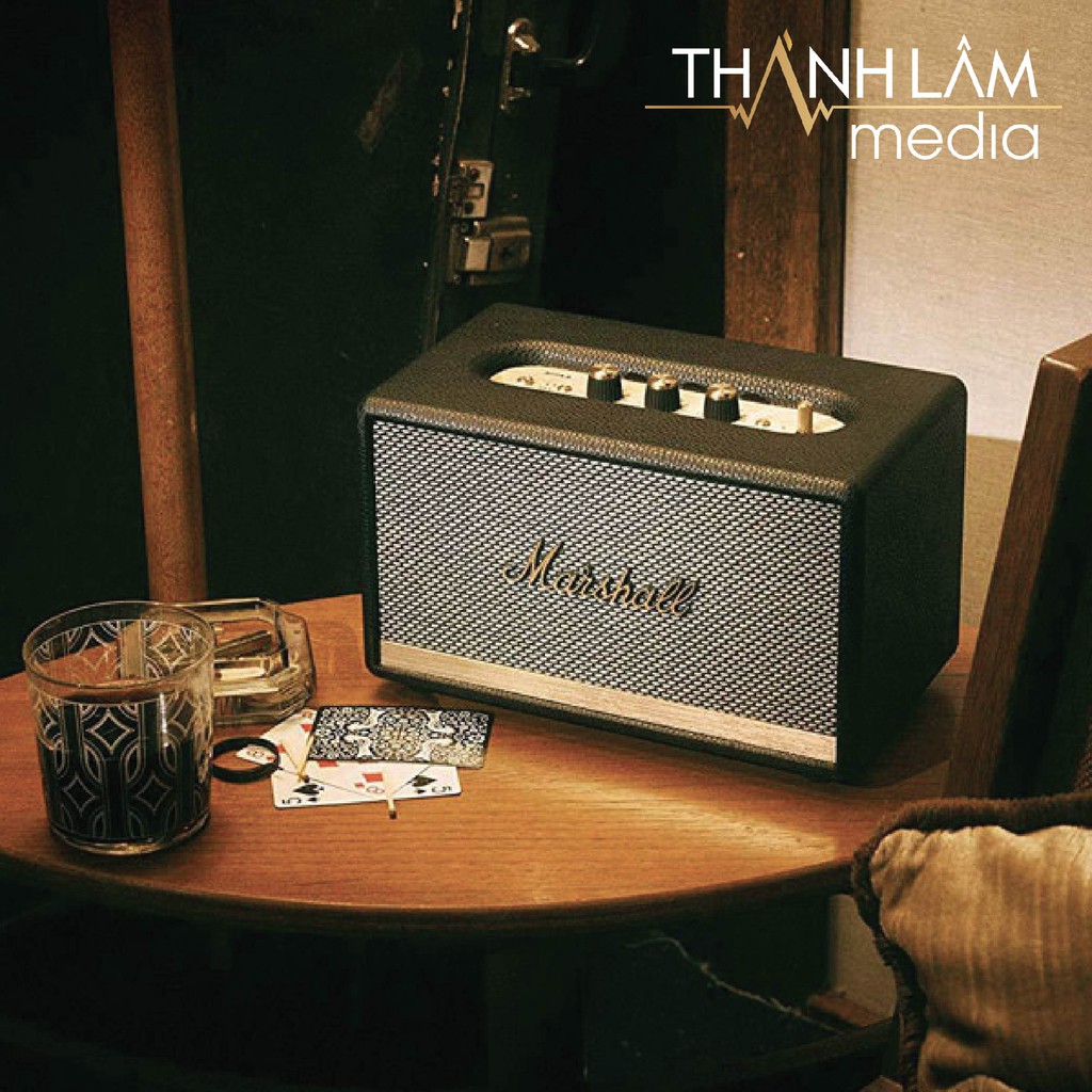 Loa bluetooth Marshall Acton 2 NEW chính hãng - loa để bàn nhỏ gọn công suất 60W - bảo hành 12 tháng