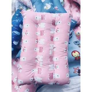 Gối cotton massage 3 rãnh cho bé