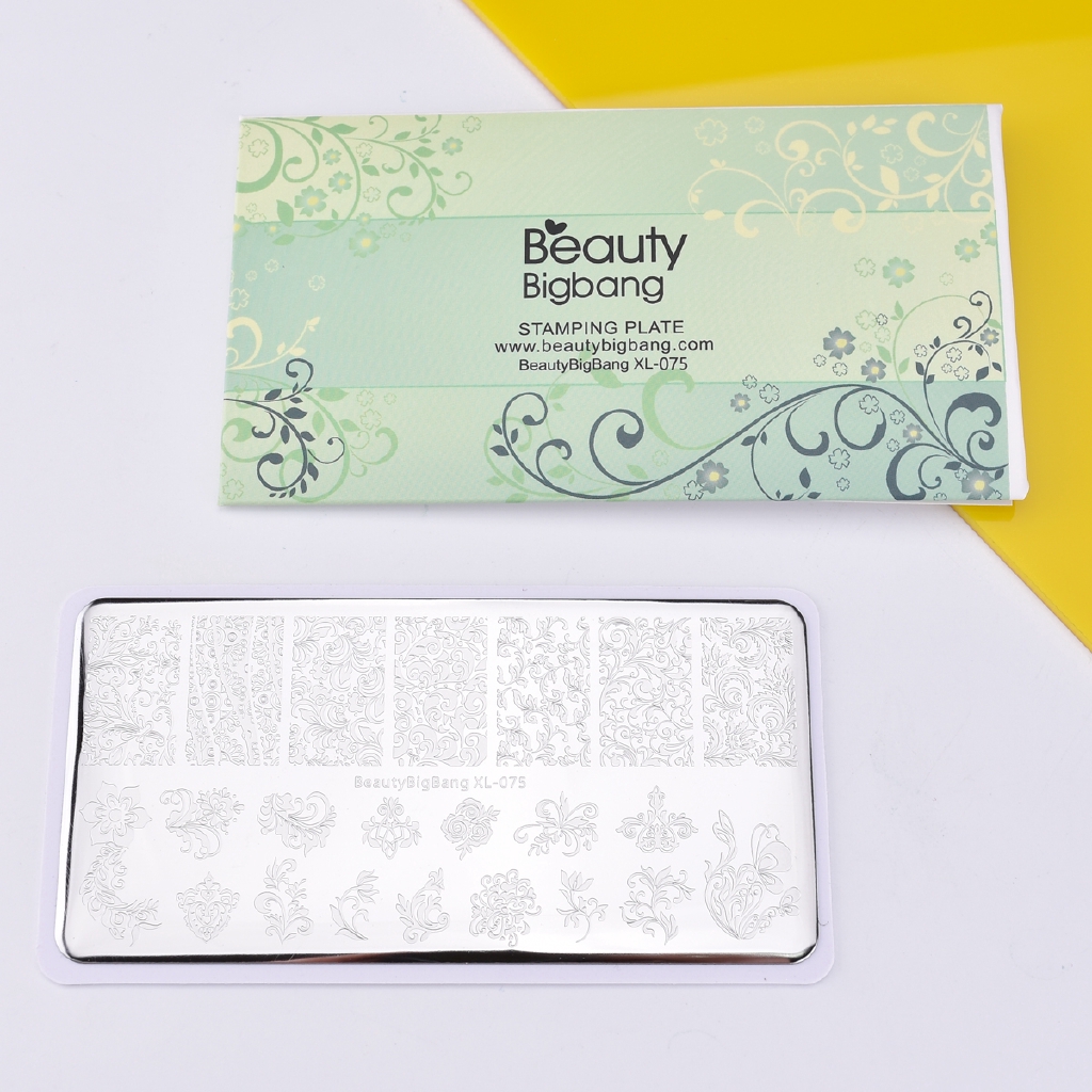 [Hàng mới về] Tấm họa tiết Beautybigbang họa tiết đẹp mắt dùng cho trang trí móng tay dễ dùng