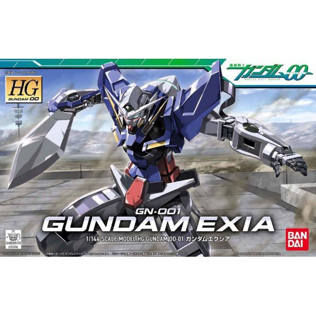 Mô Hình Gundam Hg Exia Gn-001 Bandai 1/144 Hg00 00 Đồ Chơi Lắp Ráp Anime Nhật