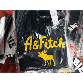 Áo thun Abercrombie A&FITCH Navy [100% cotton thêu sắc net]