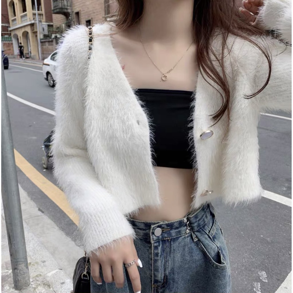 Áo len nữ dài tay, áo len nữ hàn quốc siêu dễ thương chất len mềm mịn phong cách trẻ trung năng động Tây Thi Shop | BigBuy360 - bigbuy360.vn