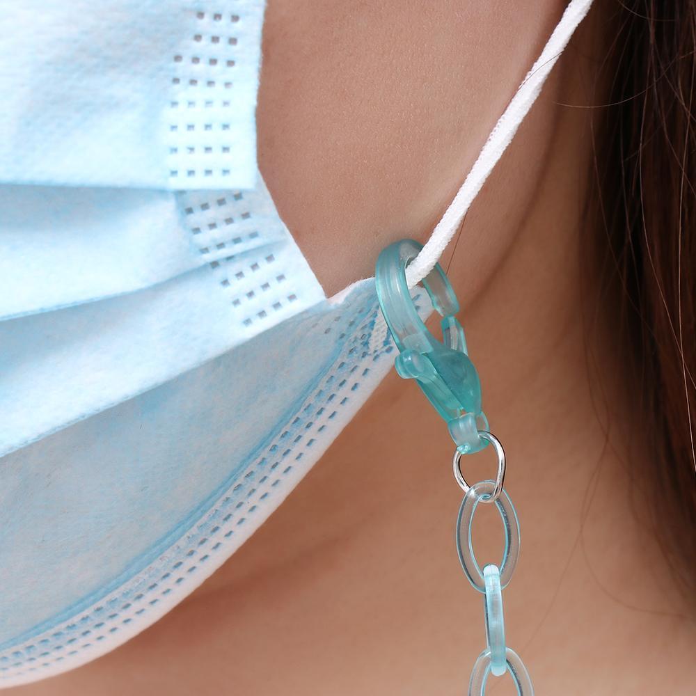 MELODG Dây Đeo Mắt Kính Trong Suốt Bằng Acrylic