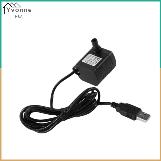 Máy Bơm Nước Mini Cho Bể Cá 3w Usb-1020 Dc3.5V-9V