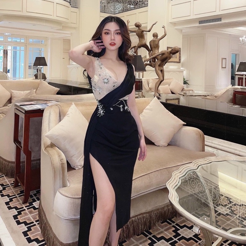 ĐẦM BODY DỰ TIỆC KẾT KIM SA full size S/M/L/XL