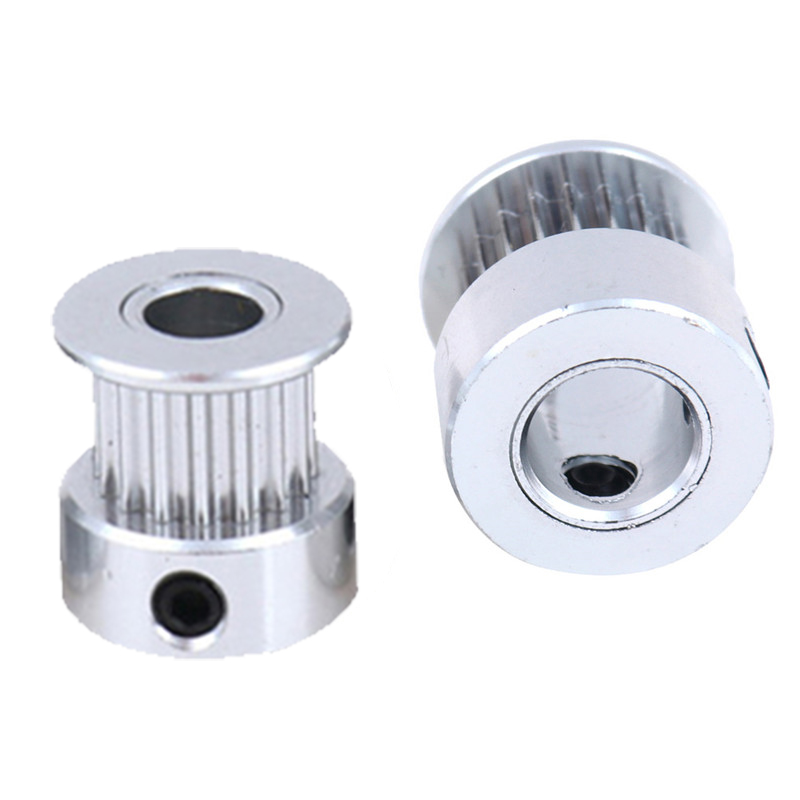 [dou] GT2 Pulley 16/20 Tooth Bore 5mm 6.35mm 8mm Teeth Timing Gear For 3D Printer Part [vn]