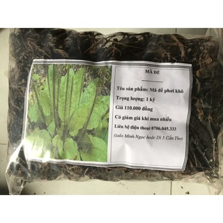 Cây mã đề phơi khô 1 ký