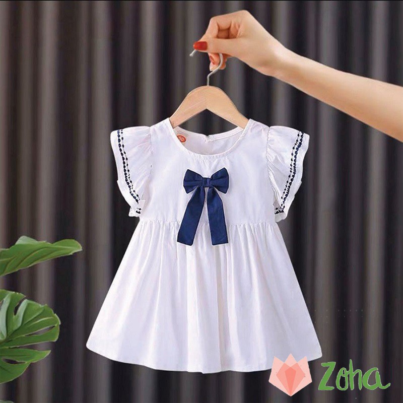 -Hàng nhập khẩu Váy cho bé gái siêu xinh đầm cotton co dãn cho bé Liên hệ mua hàng  084.209.1989