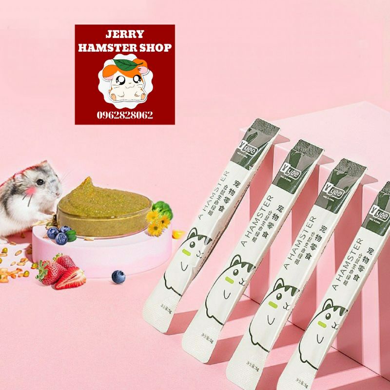 [Yee]Súp thưởng/Pate dinh dưỡng chuyên dụng cho Hamster 10g