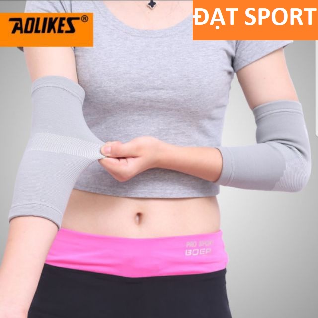 Băng Hỗ Trợ Khớp khuỷu Tay Aolikes 7546 Chính Hãng  Cho Nữ Tập Thể Thao , Tập Gym ,  Vải Dầy Dặn,  Hỗ Trợ Tập Luyện.