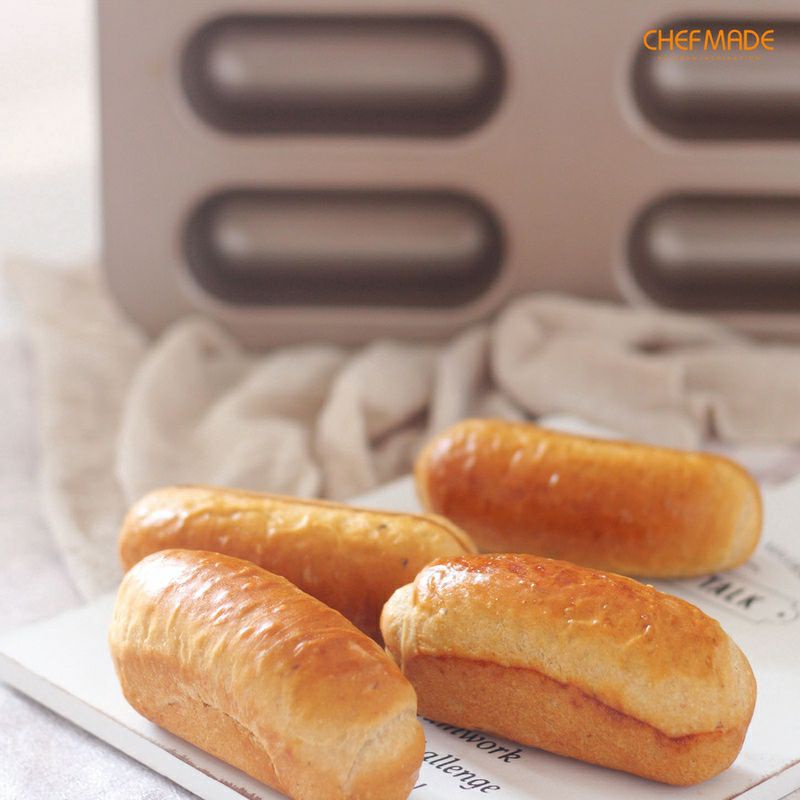Khuôn thép carbon làm bánh 8 ngăn CHEFMADE