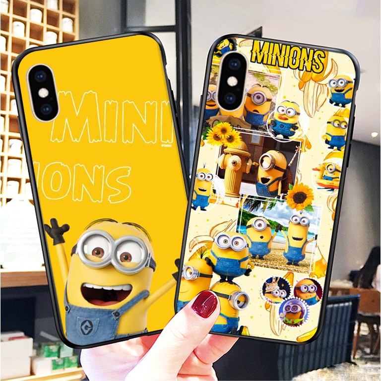 Ốp Iphone X / XS Max in hình minion cute dễ thương ,kẻ cắp mặt trăng  phong cách đẹp  vui nhộn đáng yêu