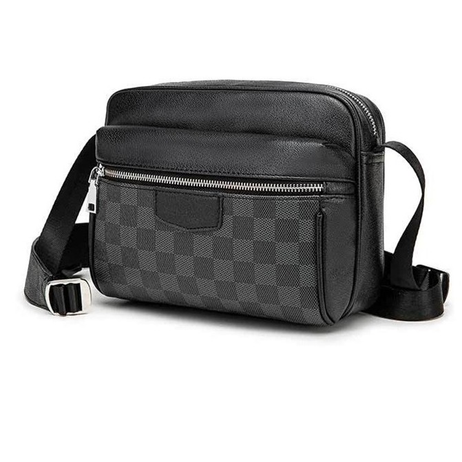 Túi đeo chéo Unisex W2P chất da PU cao cấp chống thấm nước chống bào mòn Ulzzang 4926