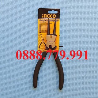 Kềm mở phe vòng trong mũi thẳng 7"/180mm ingco hccp011802