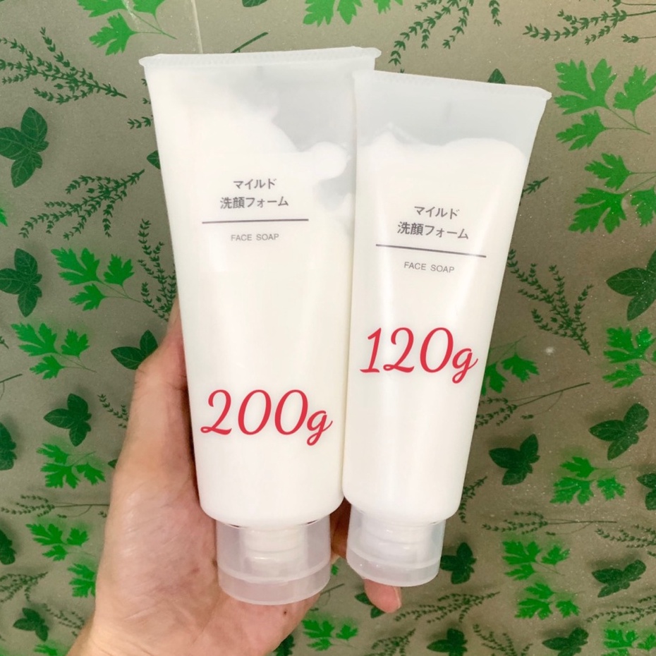 Sữa Rửa Mặt  Muji Face Soap