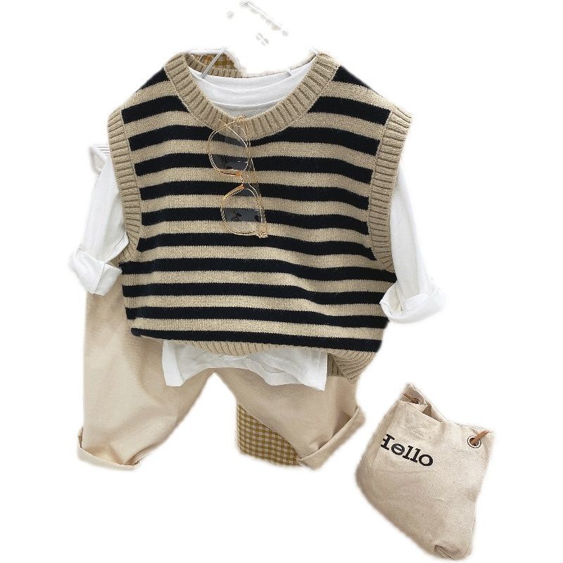 2023 Mới Áo Sát Nách Dáng Rộng Thoải Mái Phong Cách Hàn Quốc