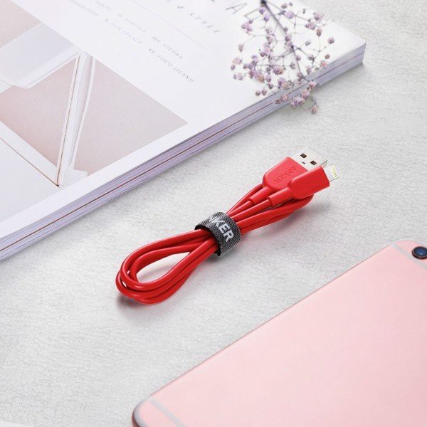 Cable ANKER PowerLine II Lightning dài 1.8m cho iPhone iPad (A8433)