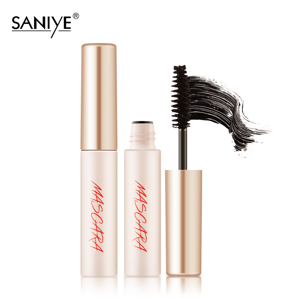Mascara SANIYE M1063 màu đen lâu trôi chống thấm nước 5g