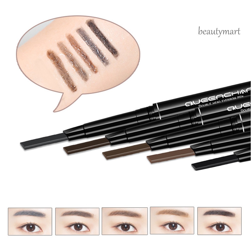 [Hàng mới về] Bút kẻ lông mày trang điểm hai đầu có đầu cọ chải xoay tự động lâu trôi không bị nhòe MB | BigBuy360 - bigbuy360.vn