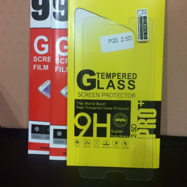 Bộ 3 kính cường lực cao cấp cho Huawei P20