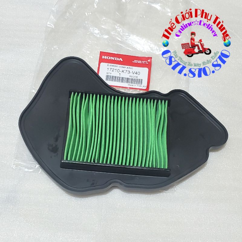 Lọc gió Wave 125i - Future 125 led (2018-2022) zin mới - 17210-K73-V40