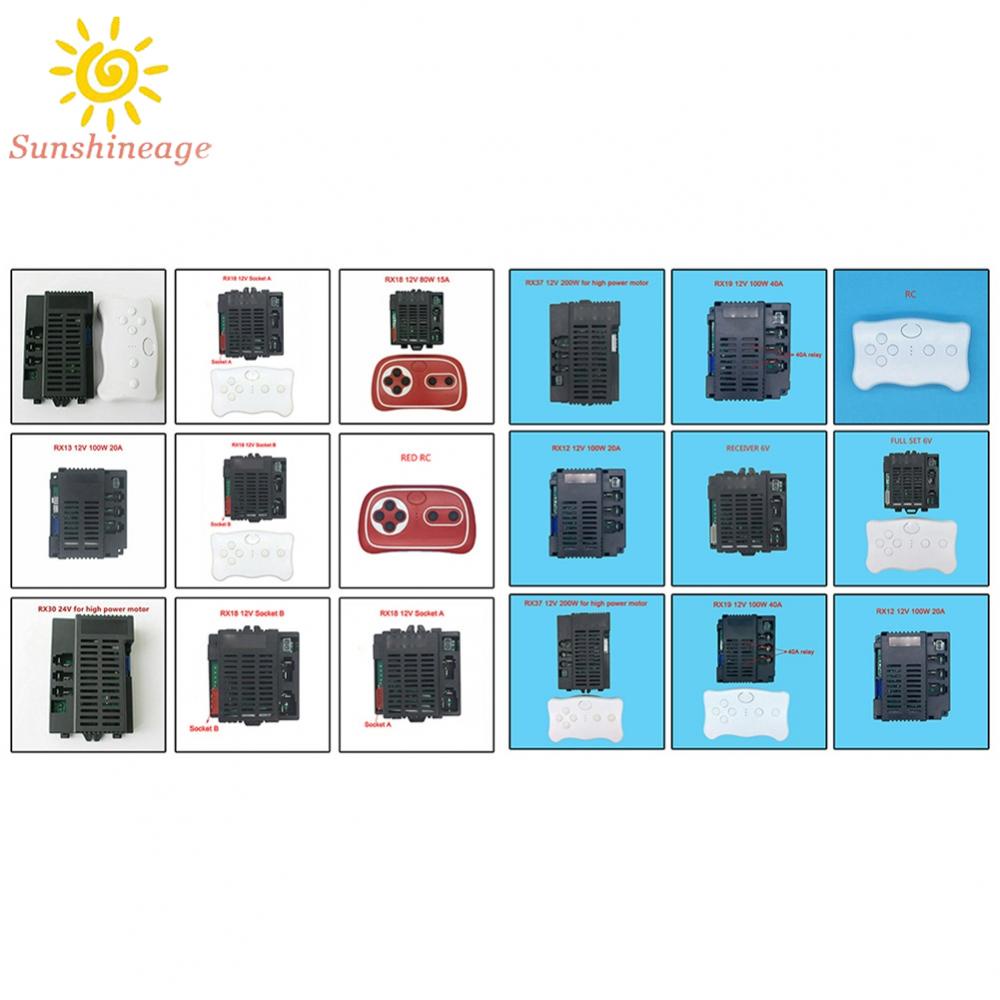 SUNAGE- ~Wellye Childrens Electric Toy Car Bluetooth Remote Control Controller with Smooth Start Function 2.4G Transmitter【SUNAGE-HOT Fashion】