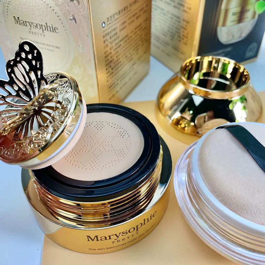 Phấn tươi kèm phấn phủ bột cao cấp Marysophie cap cấp