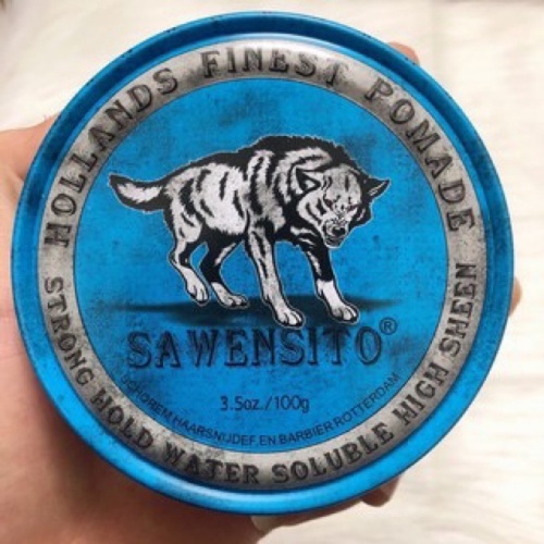 Sáp vuốt tóc SAWENSITO SÓI XANH BLUE 100gr tạo kiểu giữ nếp cho tóc. HÀNG CHÍNH HÃNG. AI Store