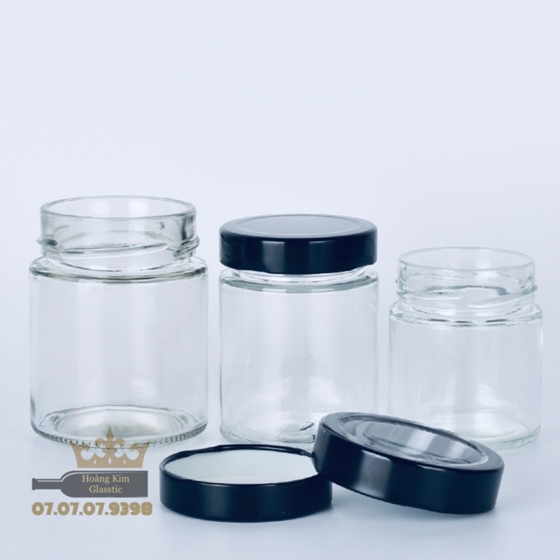 HỦ THUỶ TINH SIÊU DẦY -NẮP THIẾC KÍN